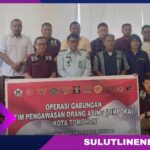 Operasi Gabungan Pengawasan Keimigrasian Dengan Timpora Kota Tomohon