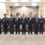 Rapat Paripurna DPRD Tomohon Mendengarkan Pidato Kenegaraan Presiden RI