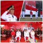 Walikota Tomohon Jadi Irup Pada Upacara HUT RI ke-78