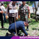Angkasa Pura I Bandara Sam Ratulangi Dan PT. PMN Gelar Aksi Penghijauan di KEK Likupang