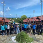 Gerakan Bersih-Bersih Pasar Tematik Bunaken oleh Grand Luley Manado, Manado Treetop Zipline  Park, dan Luley Dive Center