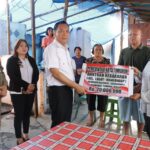 Walikota Caroll Senduk, Serahkan Bantuan Kebakaran Sebesar 100 Juta Rupiah