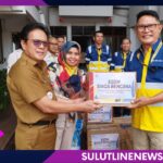PT Bulawan Daya Lestari Salurkan Bantuan untuk Korban Erupsi Gunung Ruang Tagulandang.