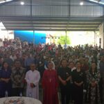 Penerimaan Sakramen Krisma dan Pesta Pelindung Paroki Maria Ratu Damai di Hadiri Walikota Tomohon