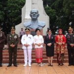 Kapolres Minahasa Pimpin Upacara Ziarah Nasional HUT RI Ke-79