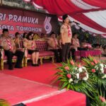 Apel Peringatan Hari Pramuka ke -63 Tahun, di Pimpin Kak Jeand'arc Karundeng