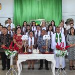 Cawabup Mitra Fredy Tuda Hadiri Perayaan HUT Ke 3 Jemaat GMIM Betlehem Betelen Satu 