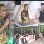 Kebersamaan Walikota CS dengan Umat Muslim Tomohon, di Perayaan Maulid Nabi Muhammad SAW