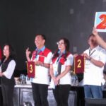 KPU Tomohon Melaksanakan Pencabutan Nomor Urut Paslon Wali Kota dan Wakil Wali Kota