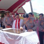 Kapolda Resmikan Gereja Lahai Roi Polres Bolaang Mongondow
