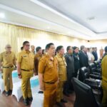 Wakili Walikota Caroll, Sekda Roring Hadiri Rapat Tingkat Tinggi Bersama Gubernur dan Investor