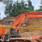 Polda Sulut Police Line Tambang Emas Ilegal di Ratatotok, Berry Betranadus Tegas Bantah Bukan Miliknya !