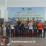 KSOP Kelas III Manado Bersama Stakeholder Terkait Gelar Apel Kesiapan Posko Angkutan Laut Natal 2025 dan Tahun Baru 2026